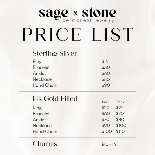 Permanent Jewelry E-Gift Card