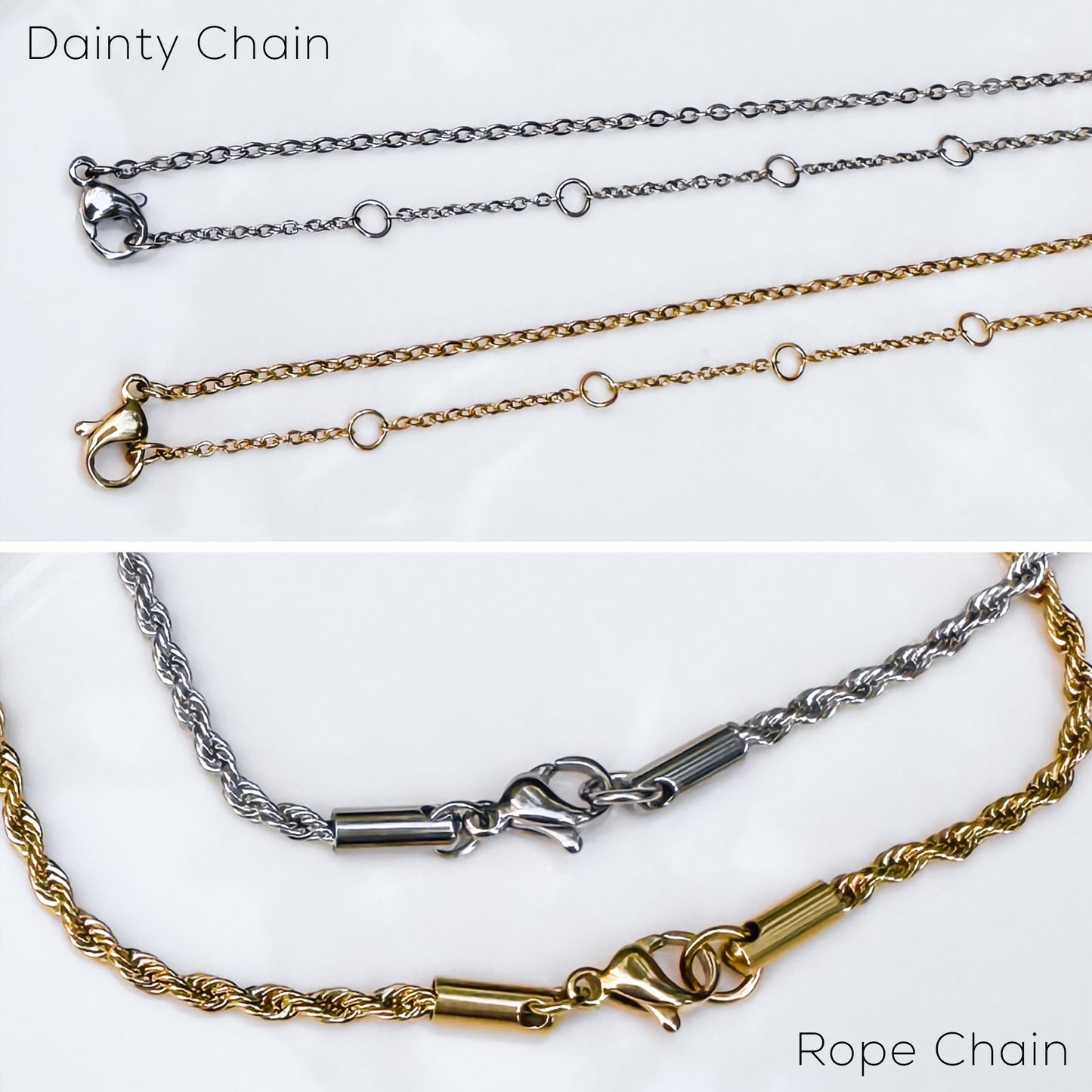 Gold Initial Pendant Necklace