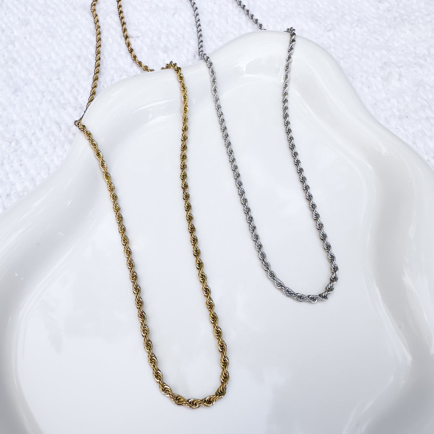 Rope Chain Necklace (5pk / 10pk)