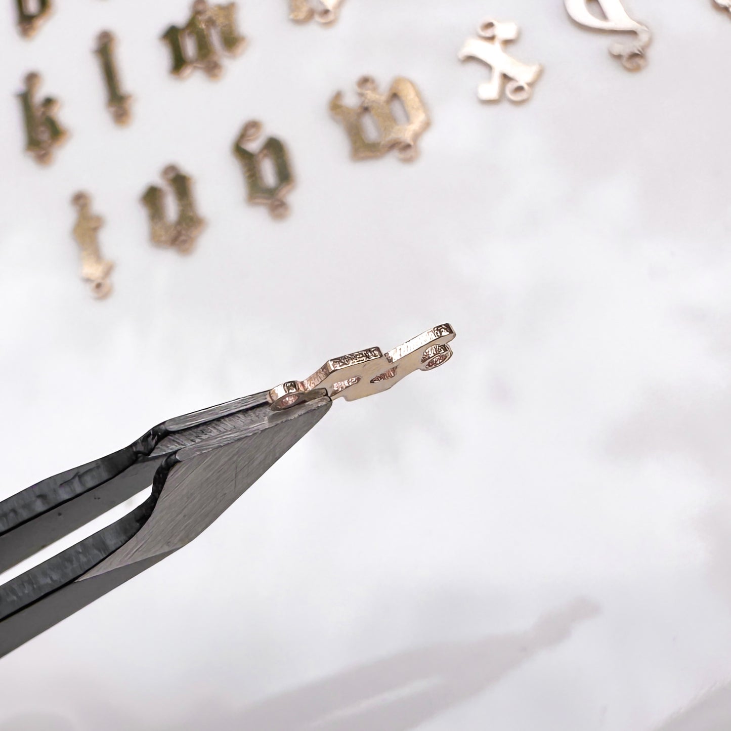 Old English Letter Connectors
